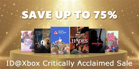 The Best Games To Pick Up During the ID@Xbox Sale .